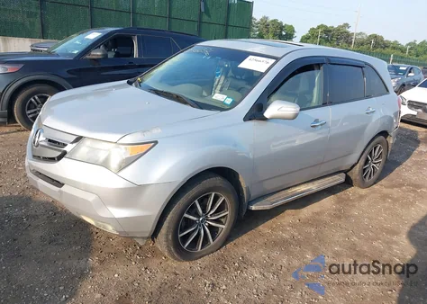 2007 Acura Mdx Technology Package из США, поврежденный, VIN 2HNYD283X7H520272